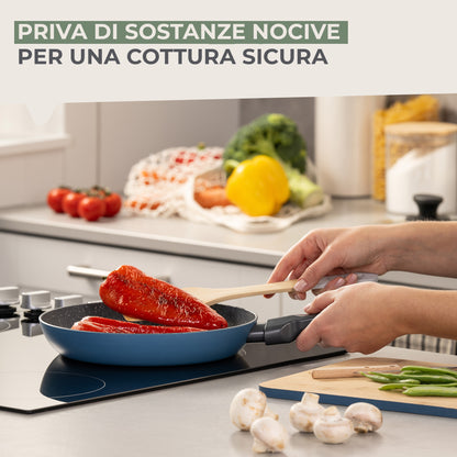Padella Balance Ø 24 cm - Alluminio riciclato, rivestimento antiaderente in ceramica, senza PFAS - Adatta all'induzione