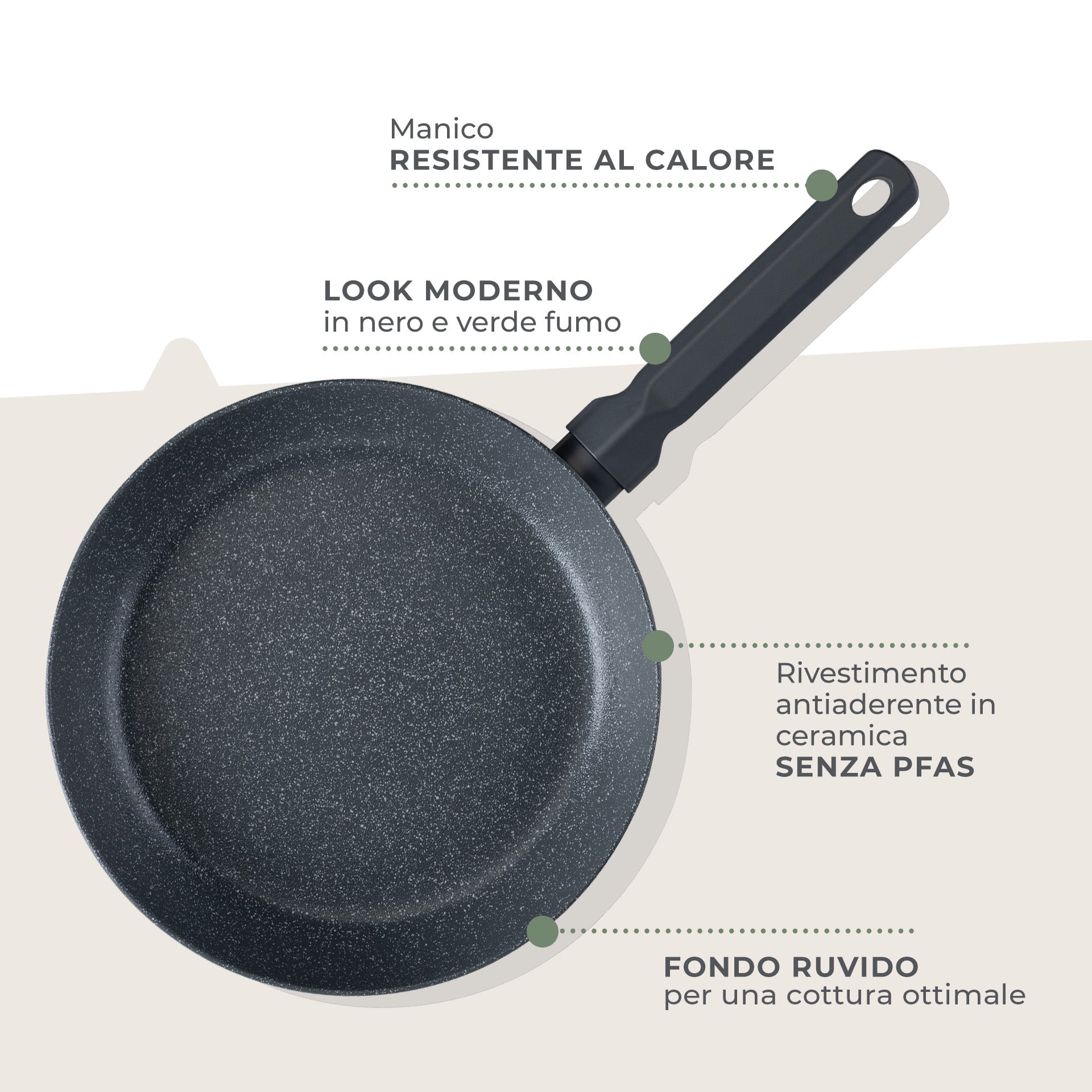 ZWILLING Forte Padella E Coperchio Antiaderenti In Alluminio Tanio 28 Cm - Foto 7