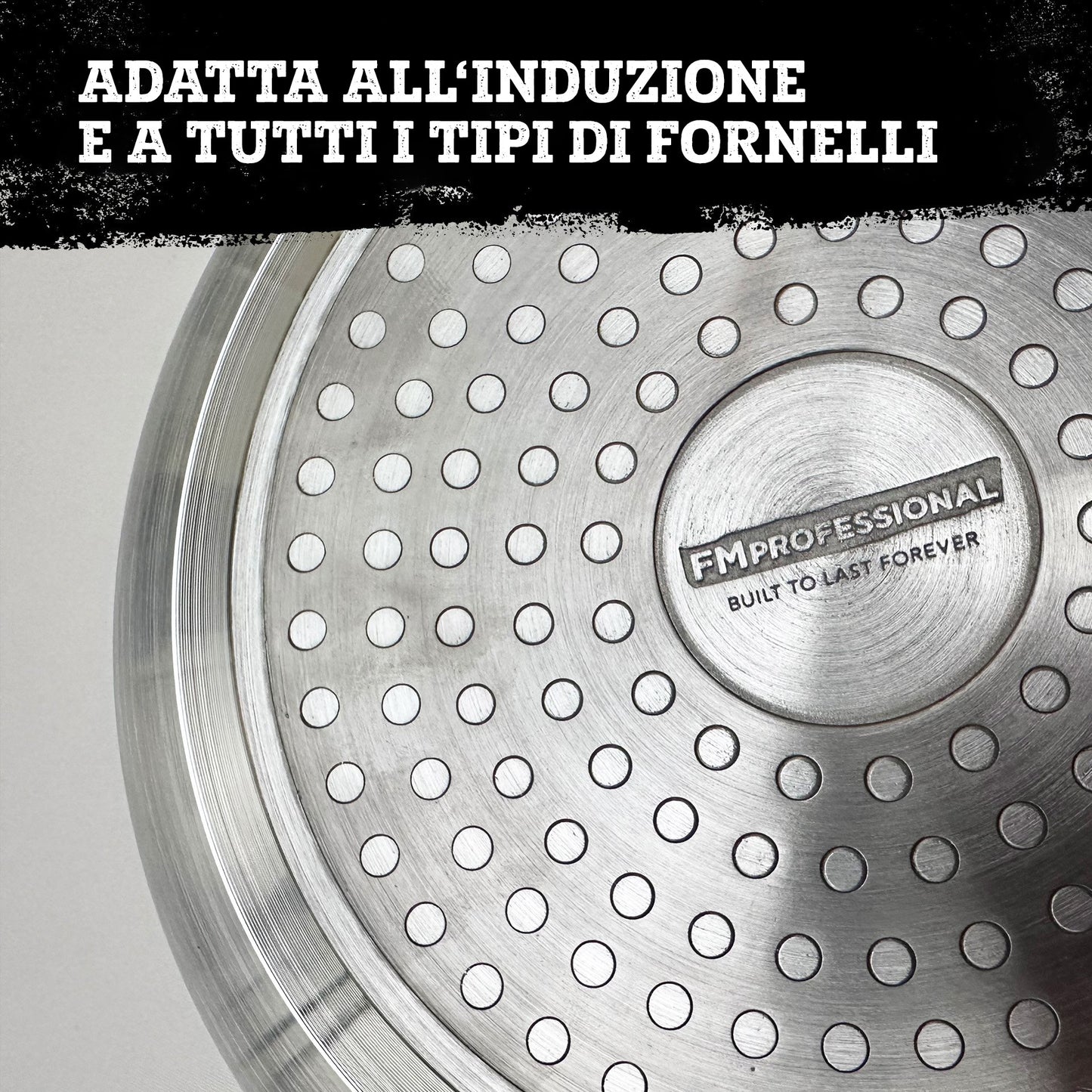 Padella da 28 cm, fondo a nido d'ape antiaderente