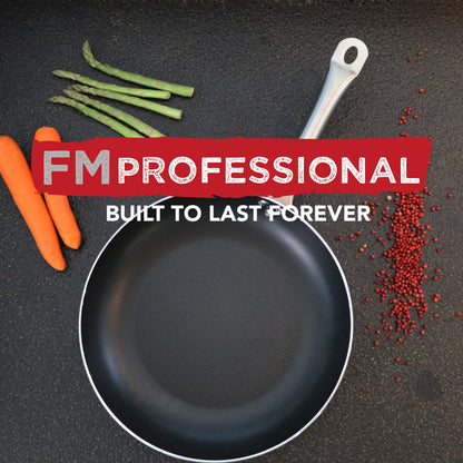 Padella da 30 cm, fondo a nido d'ape antiaderente