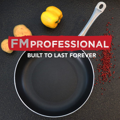 Padella alta da 30 cm, fondo a nido d'ape antiaderente