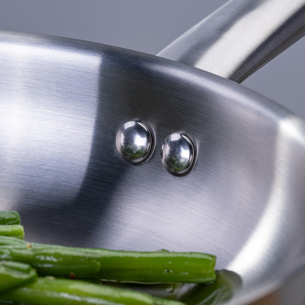 Padella Trimetallo Professionale Ø24, Linea Oval