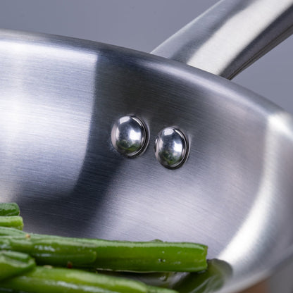 Padella Trimetallo Professionale Ø24, Linea Oval