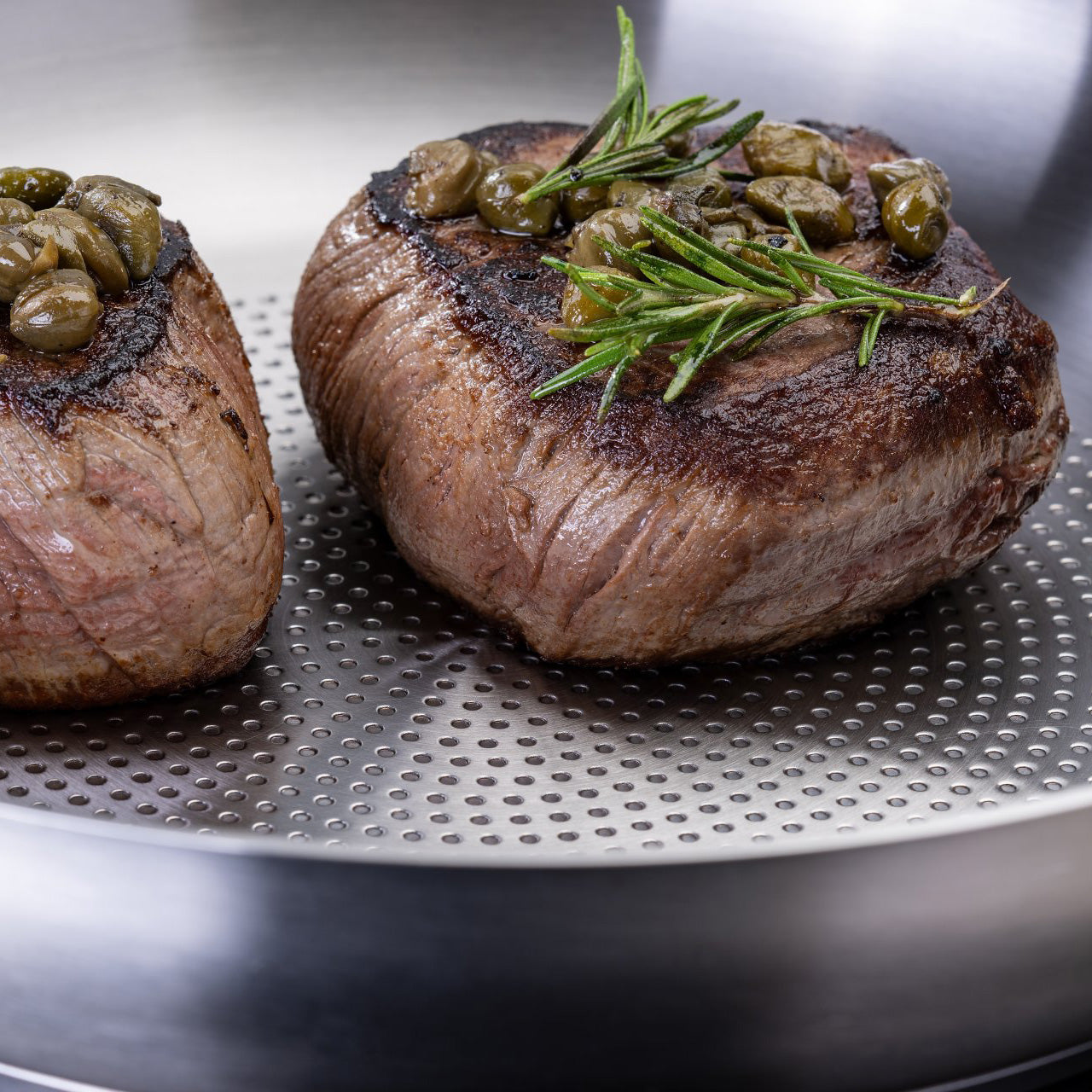 Padella Trimetallo Professionale Ø28 cm, Linea Oval