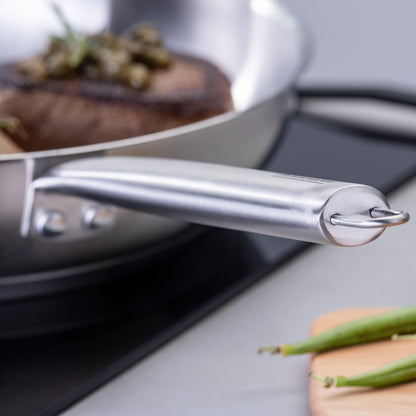 Padella Trimetallo Professionale Ø28 cm, Linea Oval