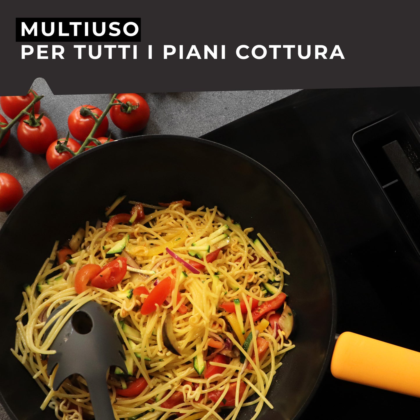 Padella Wok da 28 cm, Linea Soft Collection