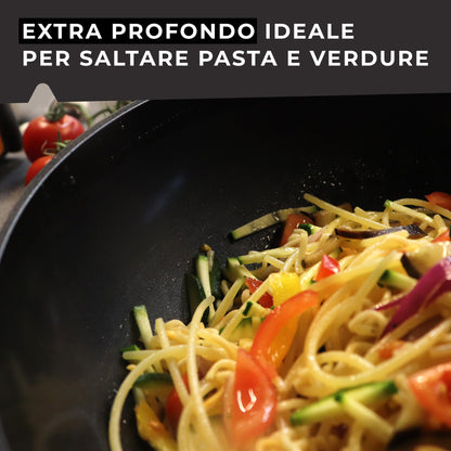 Padella Wok da 28 cm, Linea Soft Collection