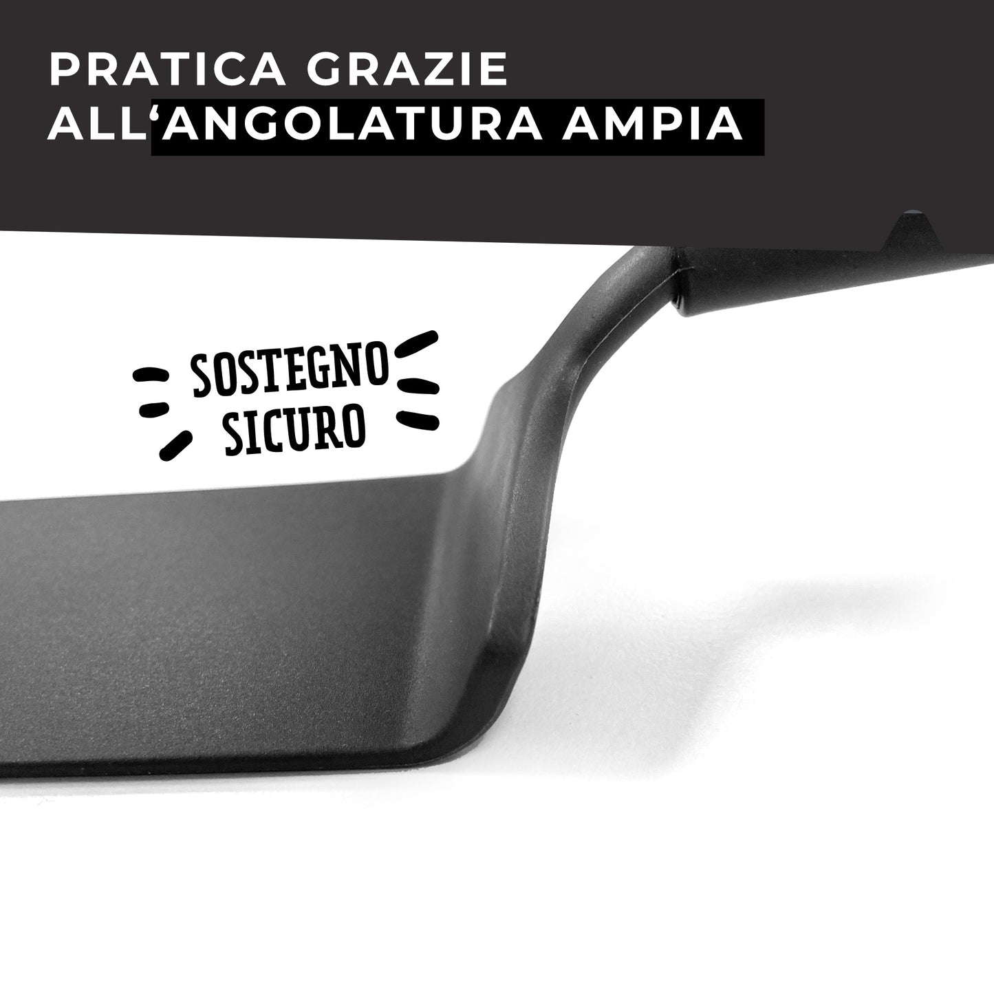 Paletta lasagne in nylon, Linea Soft Collection, Fackelmann