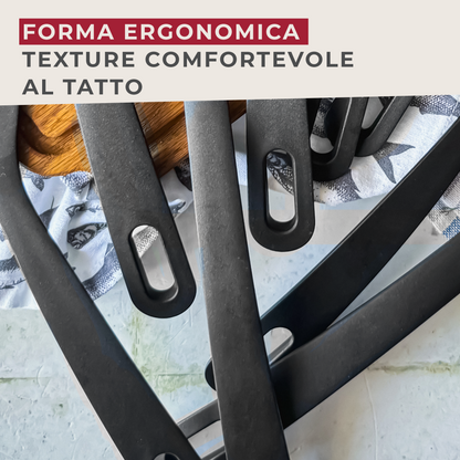 Paletta forata, Linea Nero