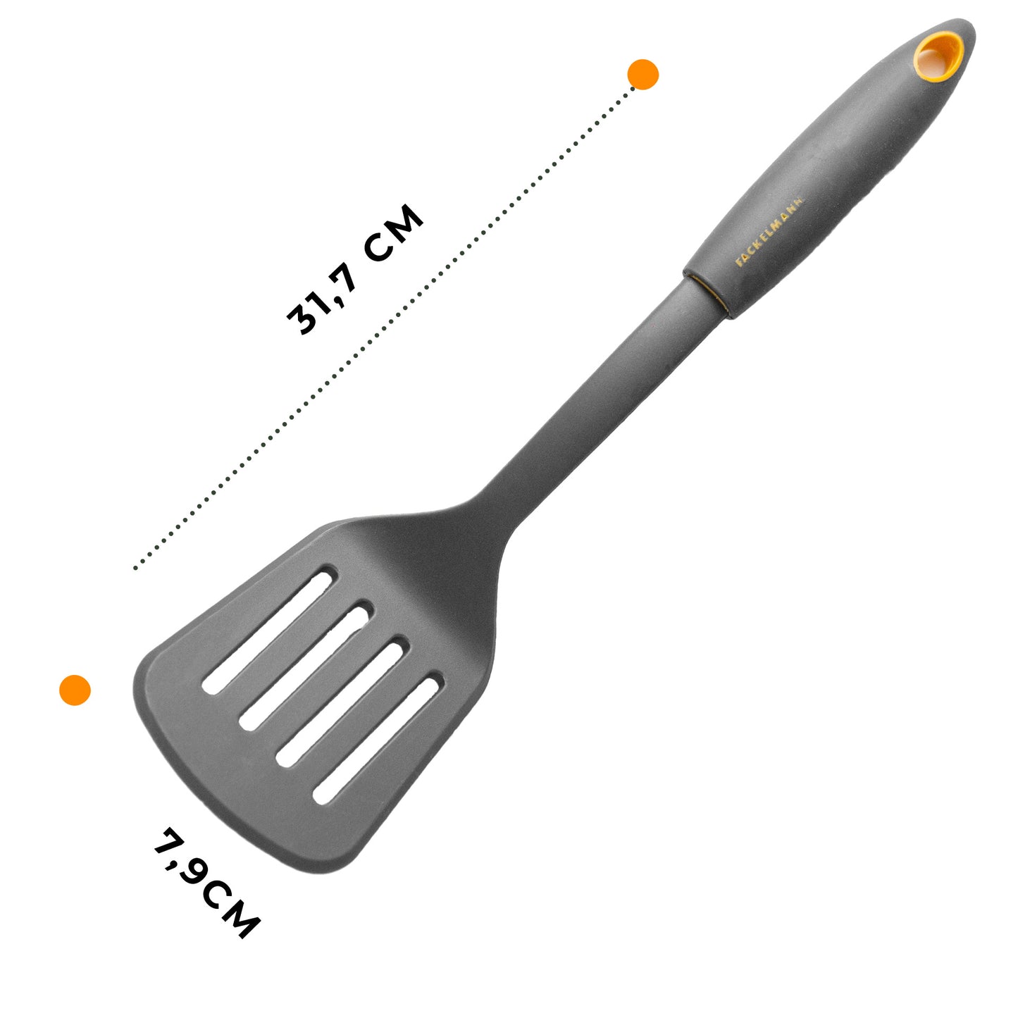 Paletta forata in nylon, Linea Soft Collection, Fackelmann