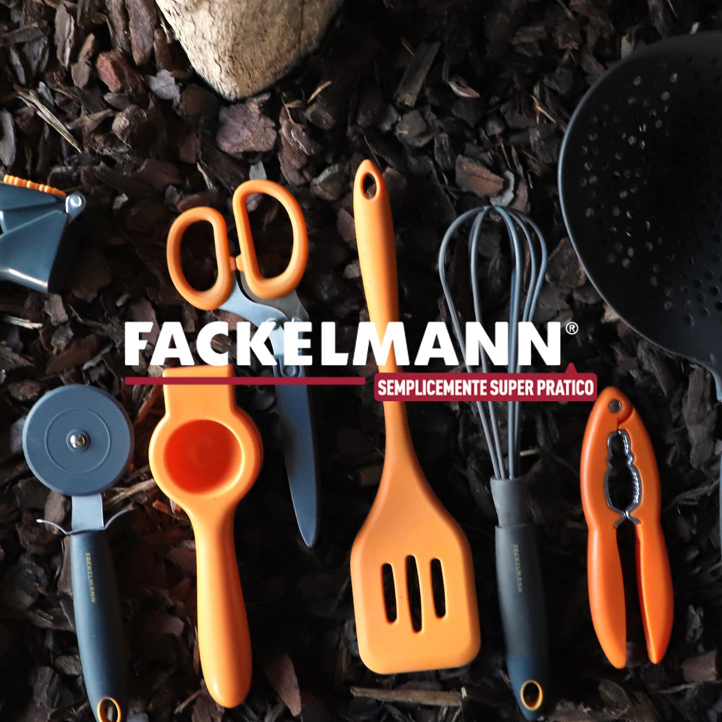 Paletta fritti forata in silicone, Linea Soft Collection, Fackelmann