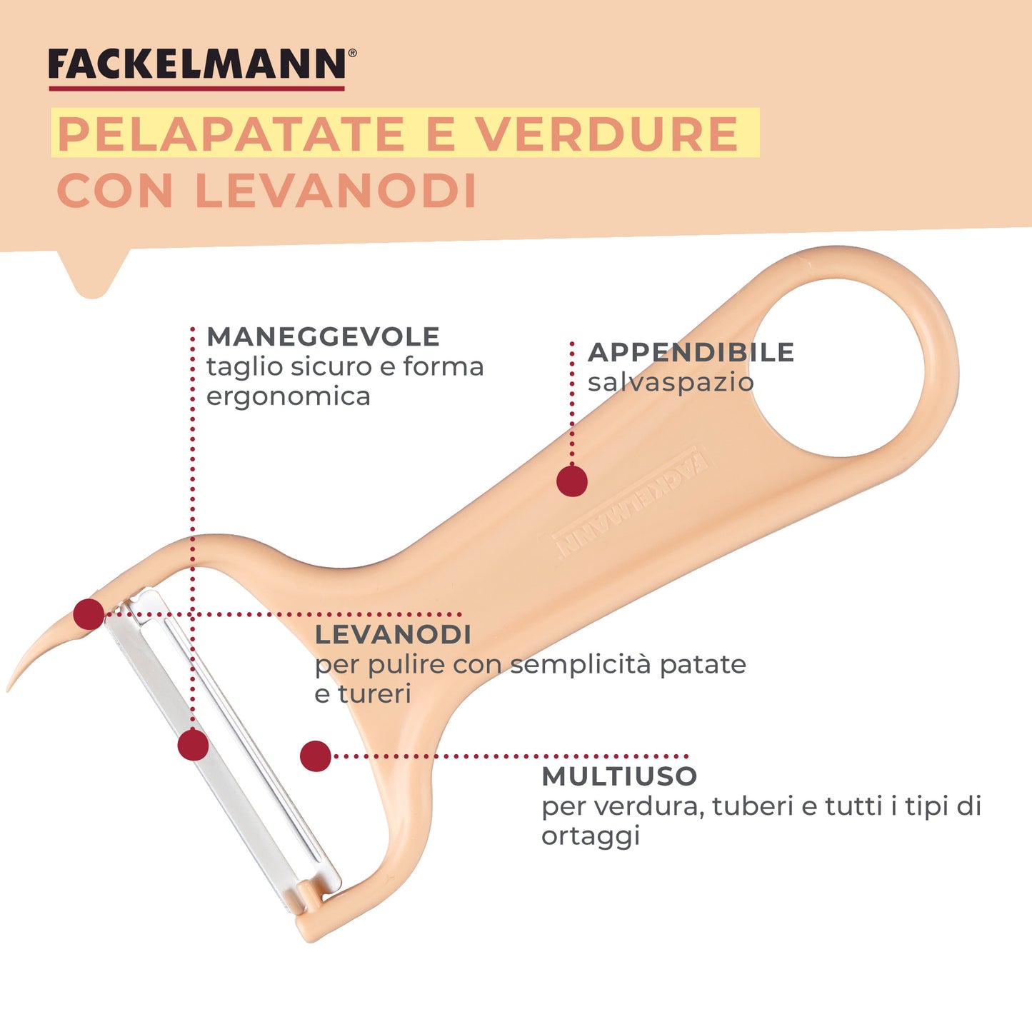 Pelapatate pela verdure, Linea Summer Party