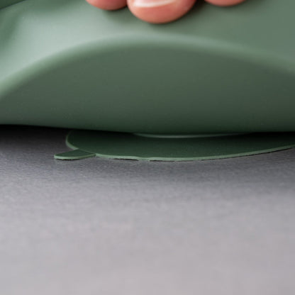 Piatto in silicone per bambini, con ventose, design dinosauro
