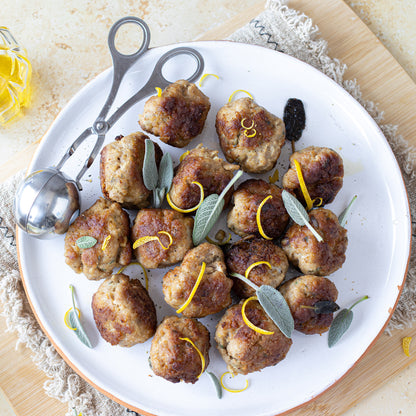 Pinza grande per polpette, Linea Sybaris