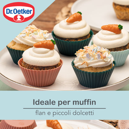 Pirottini in silicone, set 12 pezzi, Linea Vintage