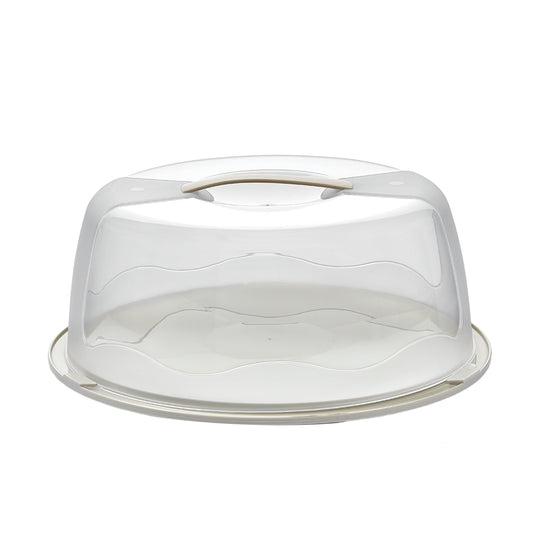 Porta Torta rotondo in plastica, diametro 34 cm