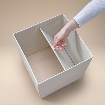 Scatola portaoggetti giocattoli, design Leone, 33x33x33 cm