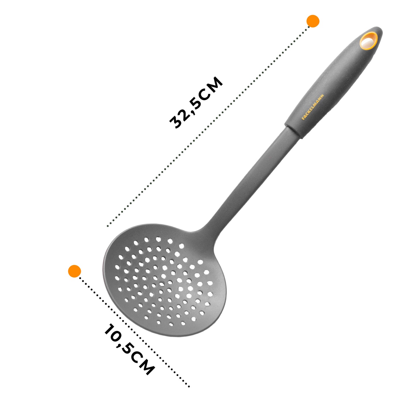 Schiumarola da cucina in nylon, Linea Soft Collection, Fackelmann