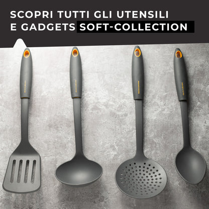 Schiumarola da cucina in nylon, Linea Soft Collection, Fackelmann