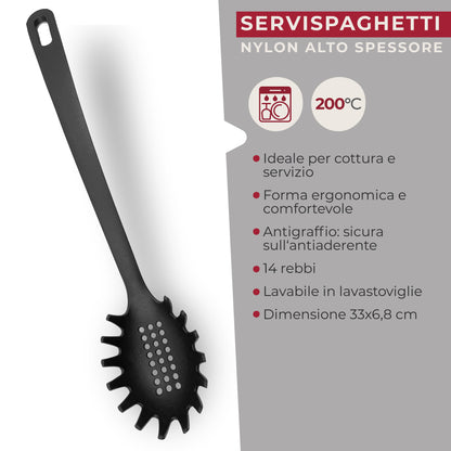 Servispaghetti, Linea Nero