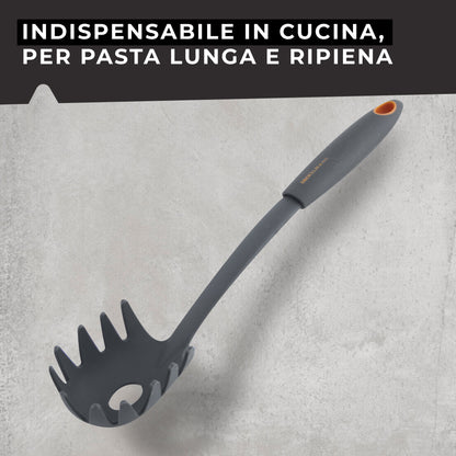 Servispaghetti in nylon, Linea Soft Collection, Fackelmann