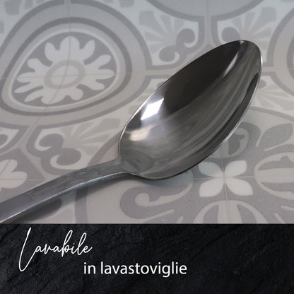 Set da 5 mestoli da cucina, in acciaio inox