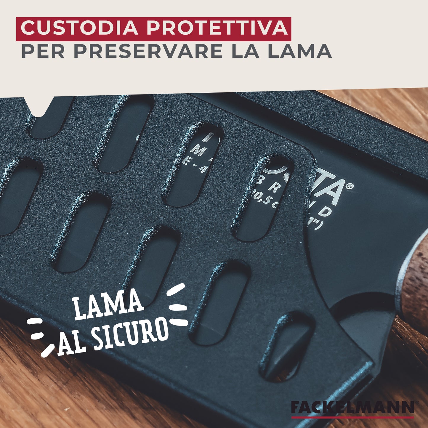 Set Coltello Pane e Coltello Chef Multiuso, Linea Flow