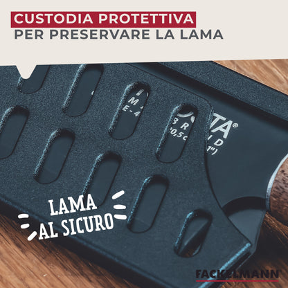 Set Coltello Pane e Coltello Chef Multiuso, Linea Flow