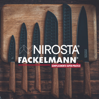 Set Coltello Pane e Coltello Chef Multiuso, Linea Flow