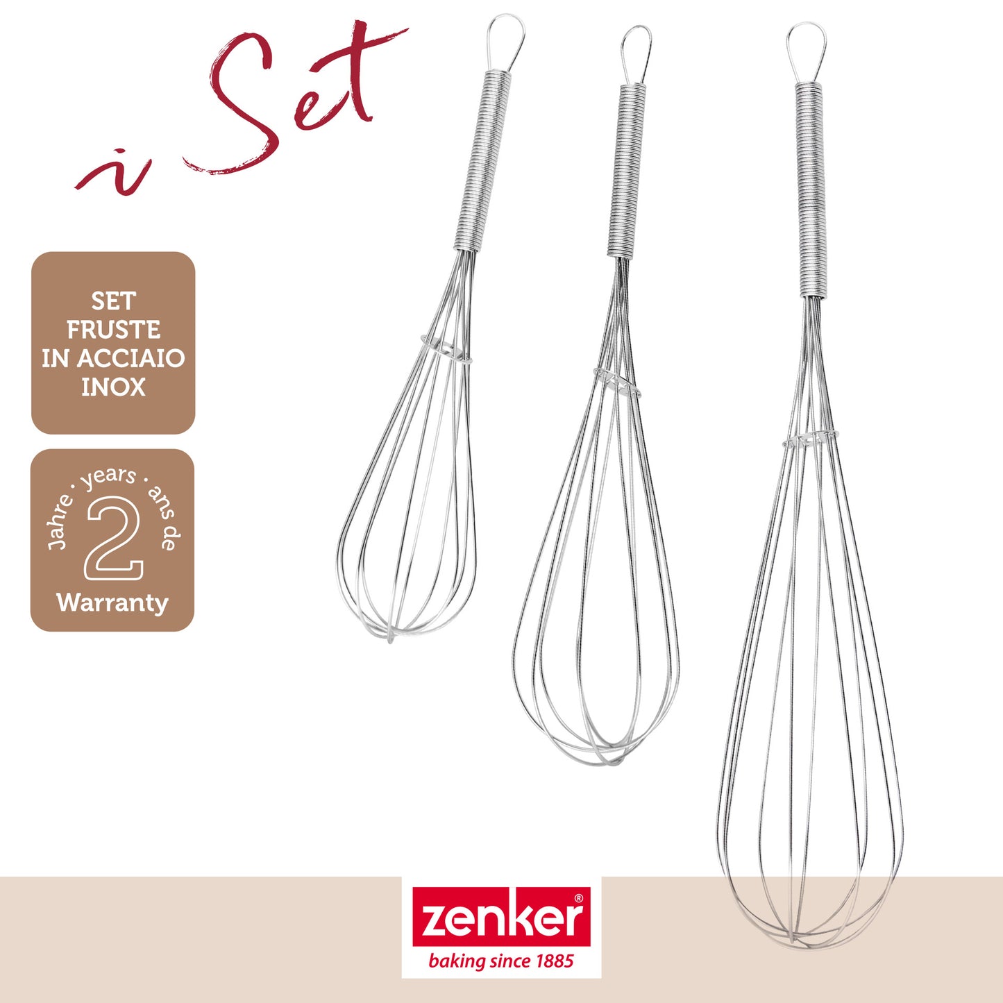 Set 3 Fruste da cucina, 20,25, 30 cm