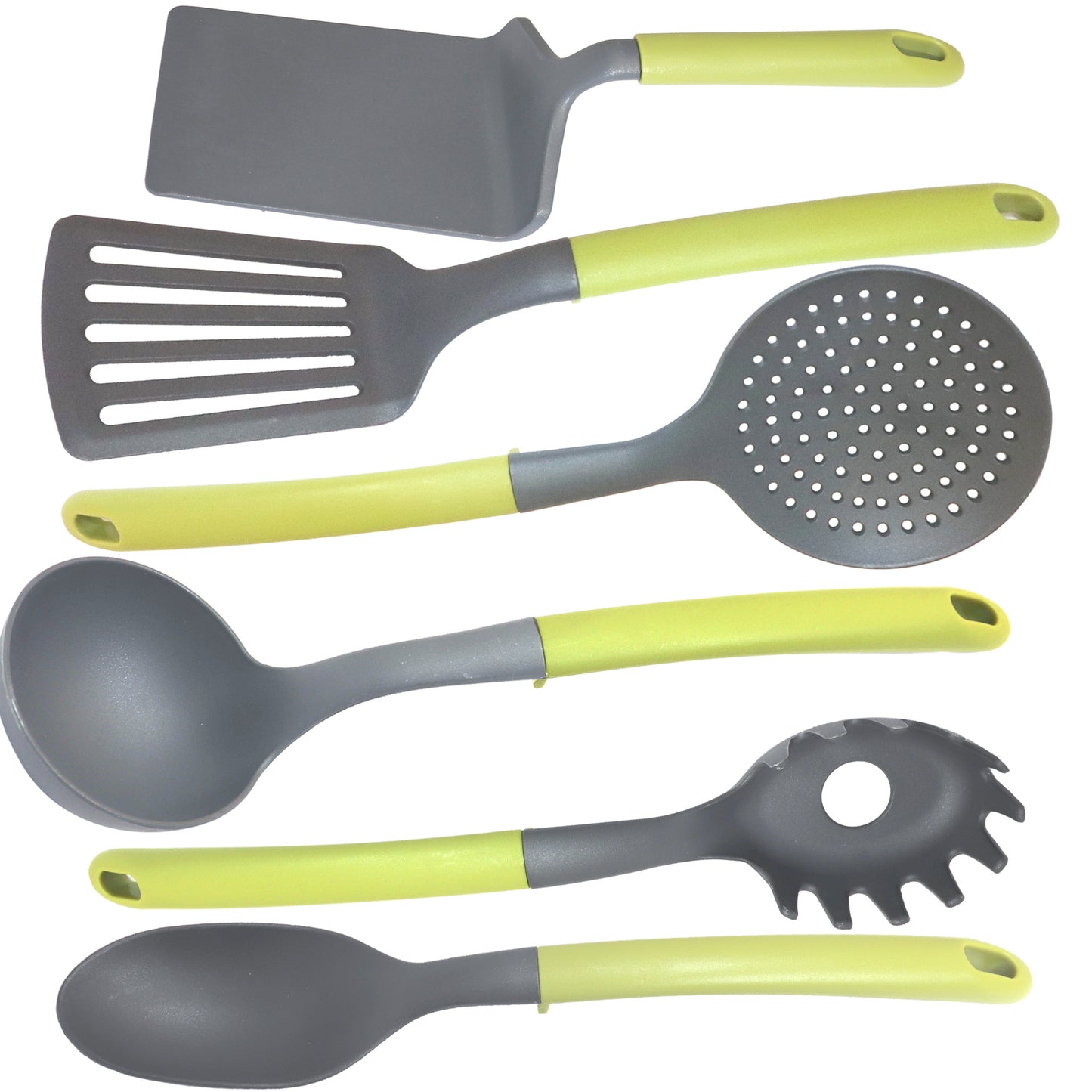 Set di Utensili da cucina, 6 pezzi, Linea Oliva