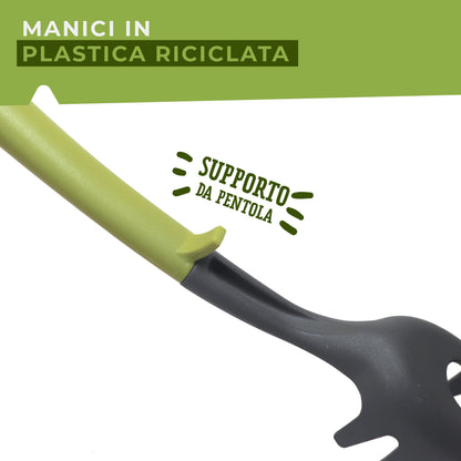 Set di Utensili da cucina, 6 pezzi, Linea Oliva