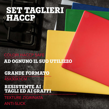 Set 6 Taglieri HACCP