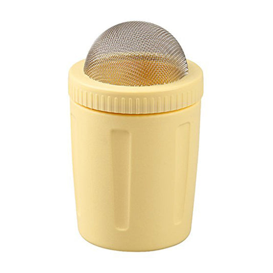 Spargi zucchero e cacao a rete