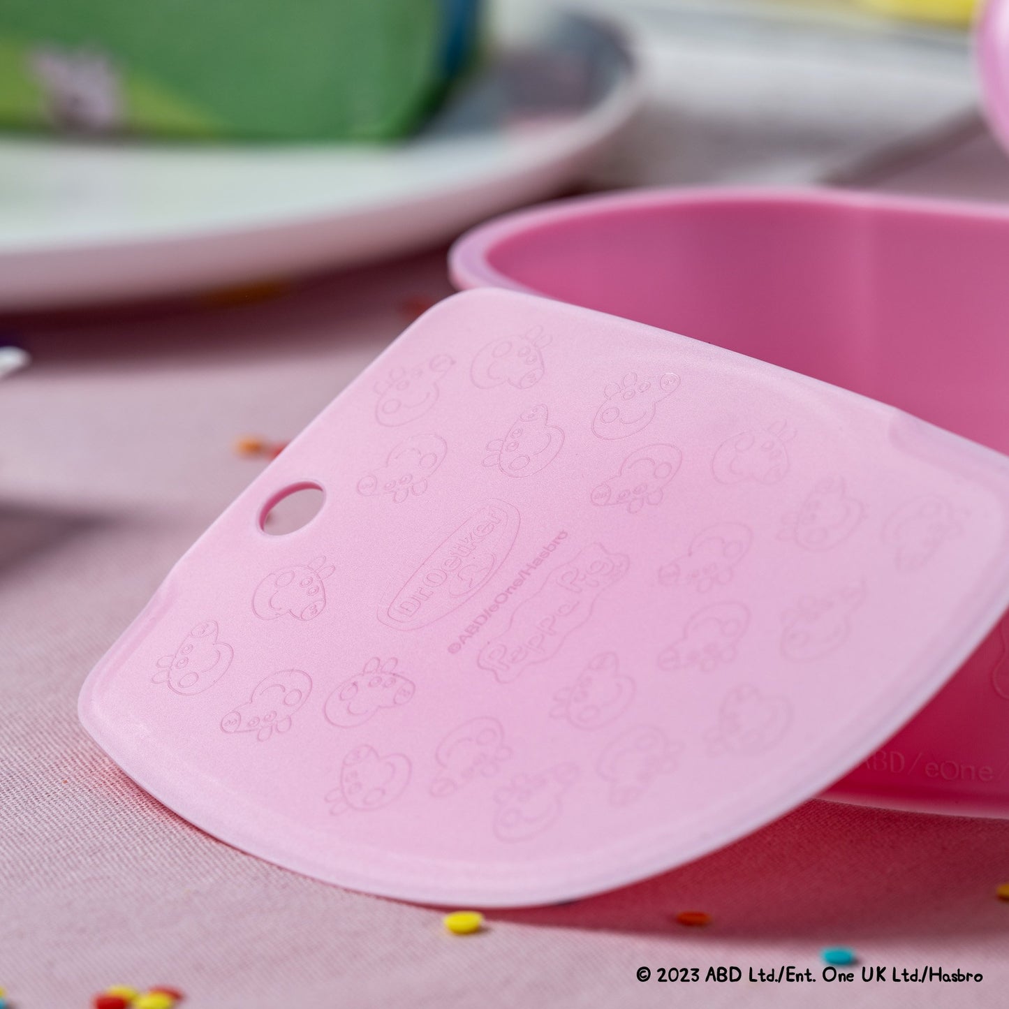 Raschietto per impasti, design Peppa Pig