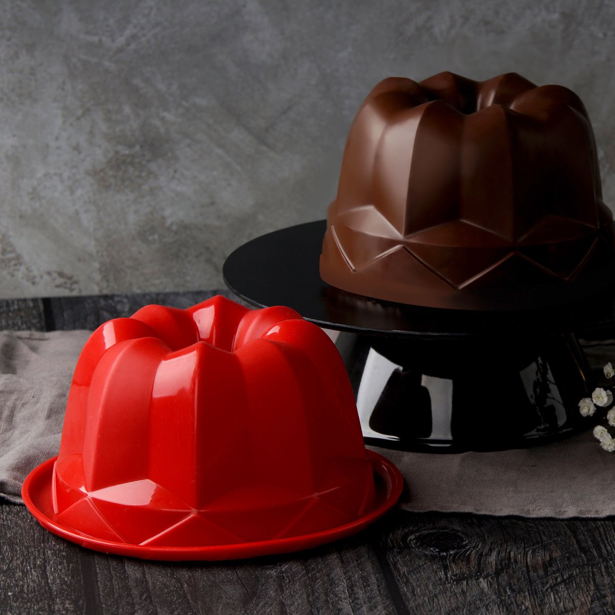 Stampo per ciambella budino Ø18cm, linea Flexxibel