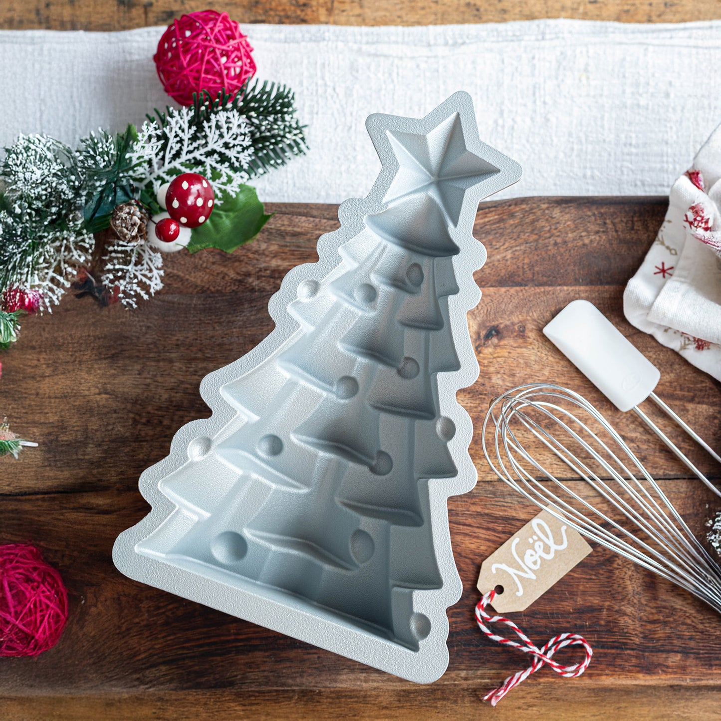 Stampo Albero di Natale, in alluminio pressofuso