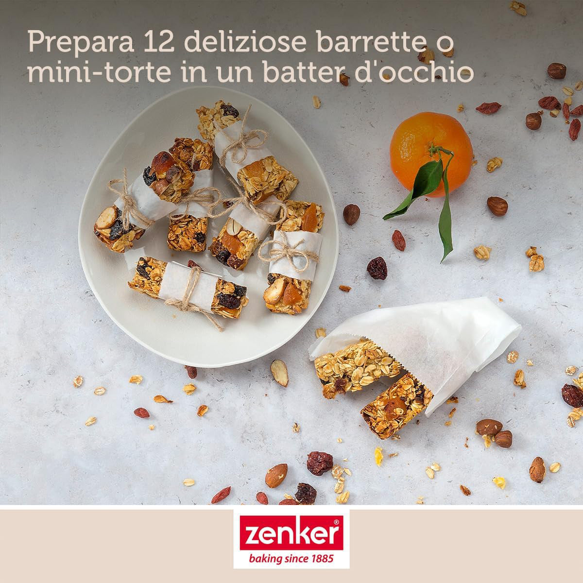 Stampo per barrette, 12 impronte