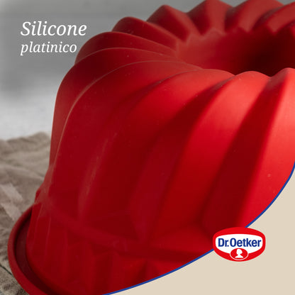 Stampo per ciambella budino in silicone Ø22cm, Linea Flexxibel