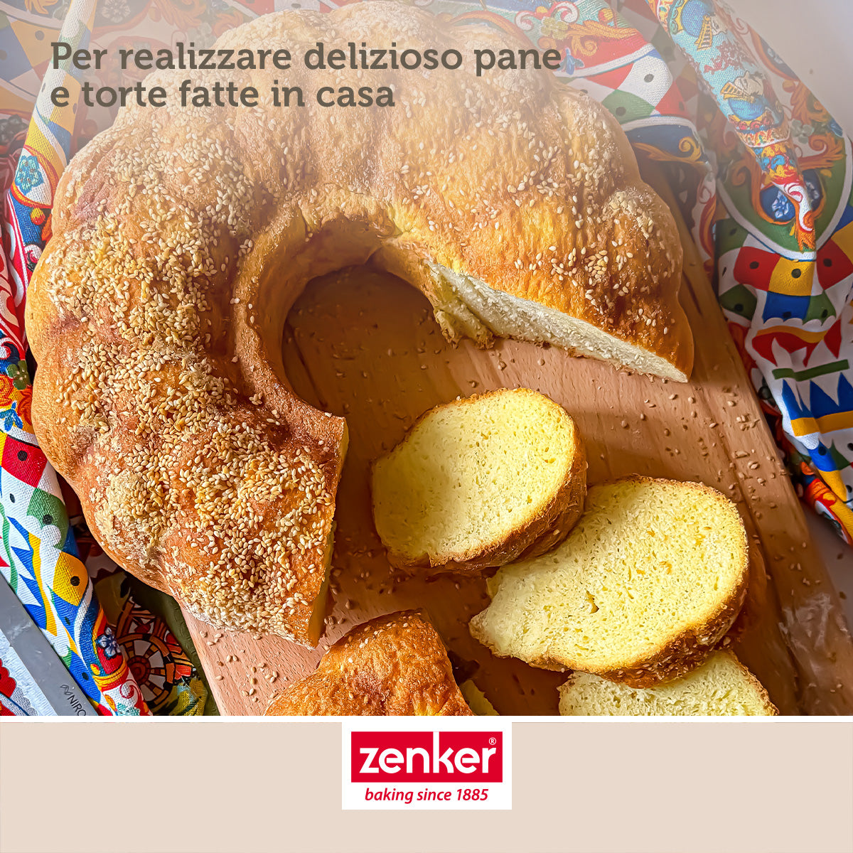 Stampo per ciambelloni e pane, 32 cm