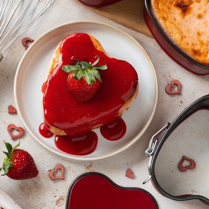 Stampo tortiera a forma di cuore
