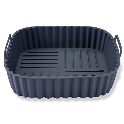 Stampo per Friggitrice ad Aria Quadrato in Silicone 19 cm, fondo rialzato, Fackelmann