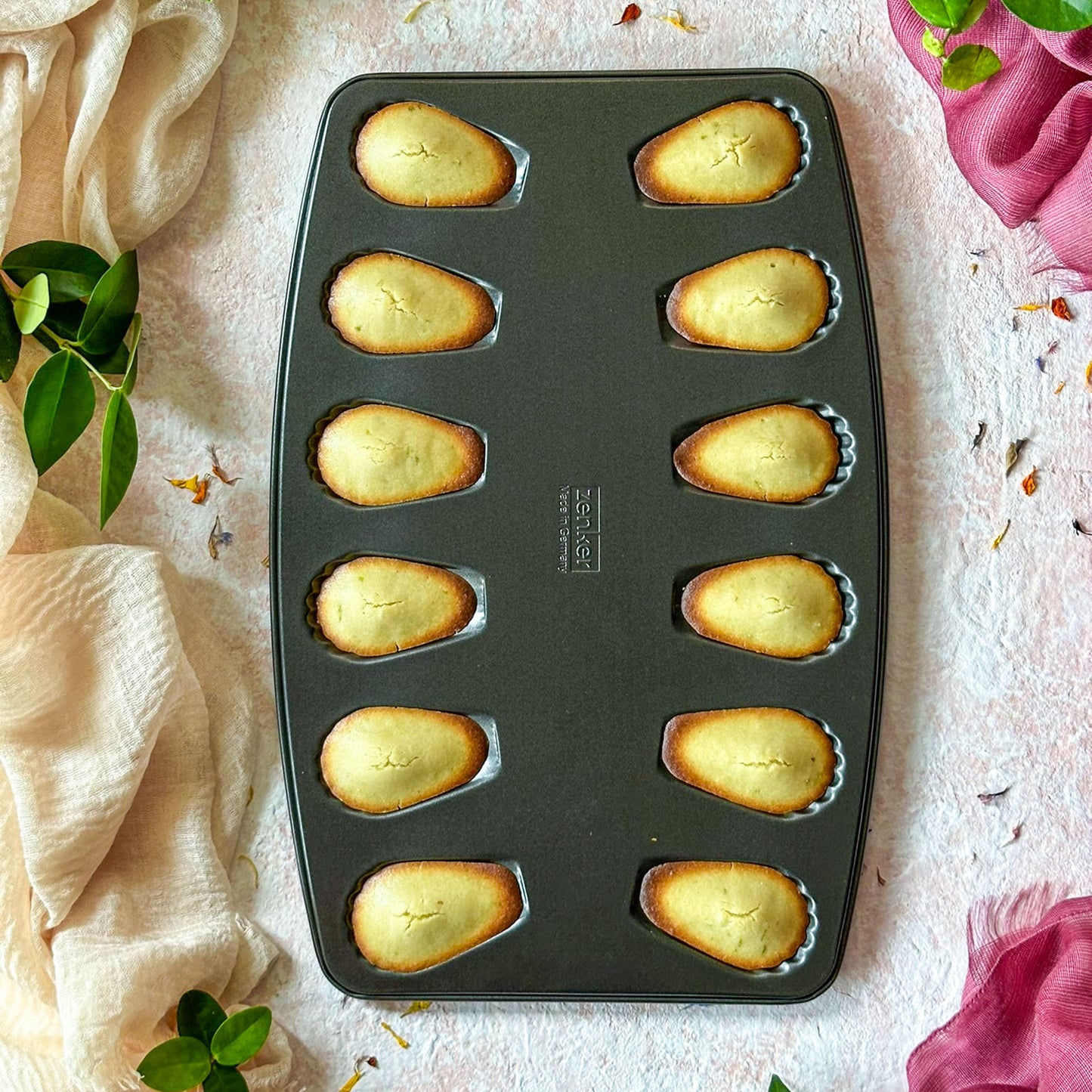 Teglia da forno per 12 Madeleine