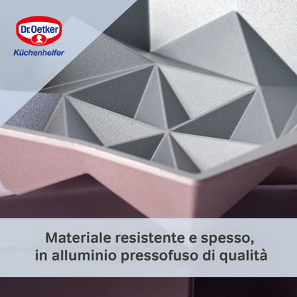 Stampo per torte "Origami" in alluminio pressofuso