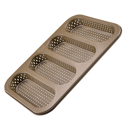 Teglia forata per baguette e panini