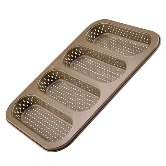 Teglia forata per baguette e panini