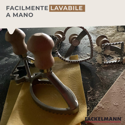 Stampino per ravioli, forma ovale, Fackelmann