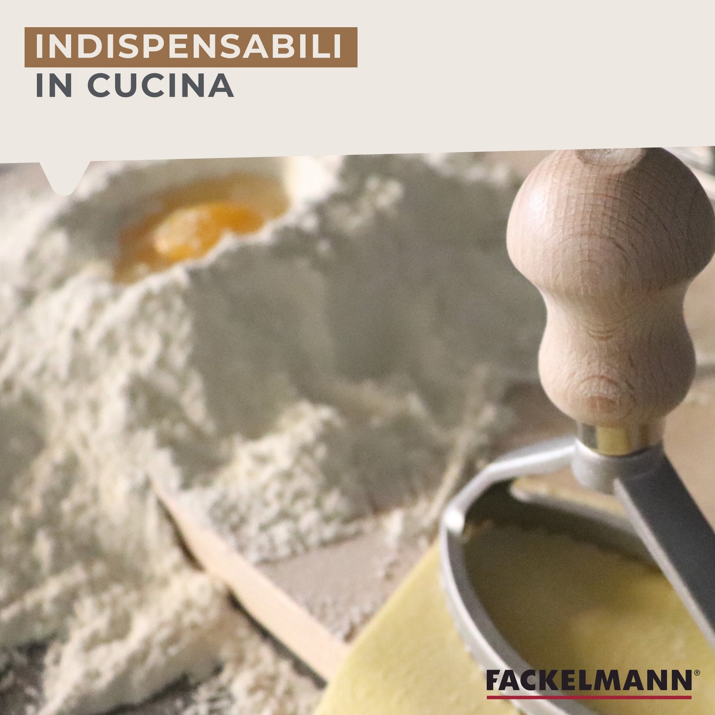 Stampino per ravioli, forma ovale, Fackelmann