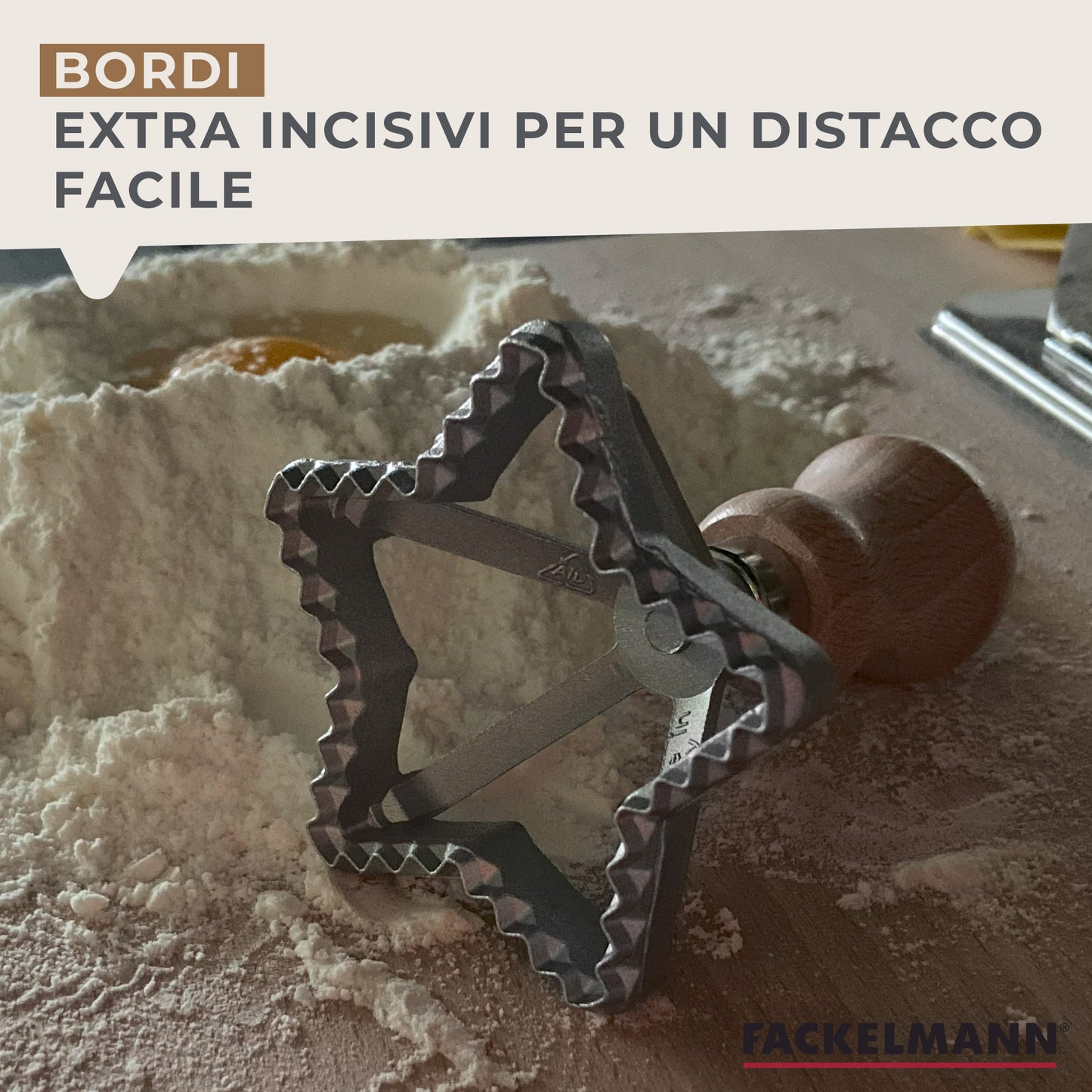 Stampo per ravioli, forma a stella, Fackelmann