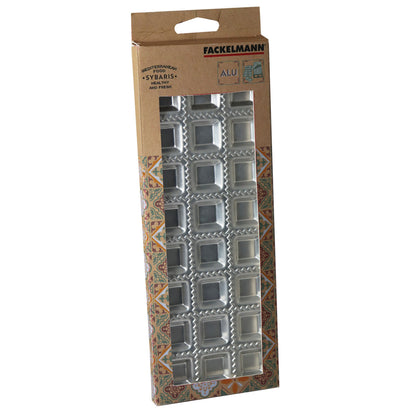 Stampo per ravioli quadrati 24 impronte, Fackelmann